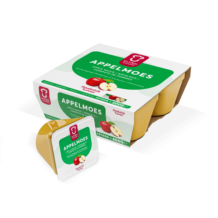 Appelmoes Cups zonder toegevoegd suikers