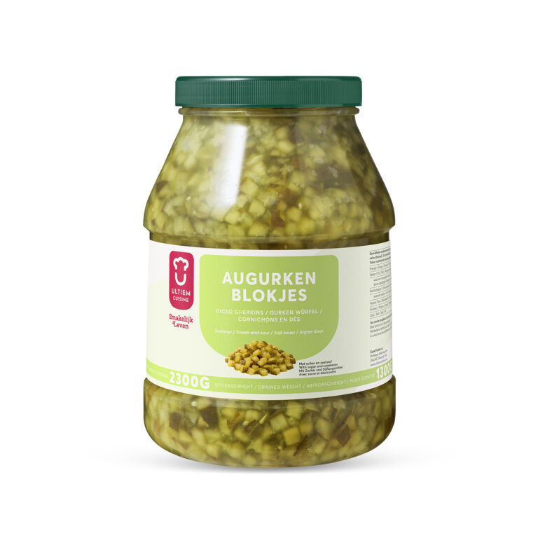 Augurkenblokjes