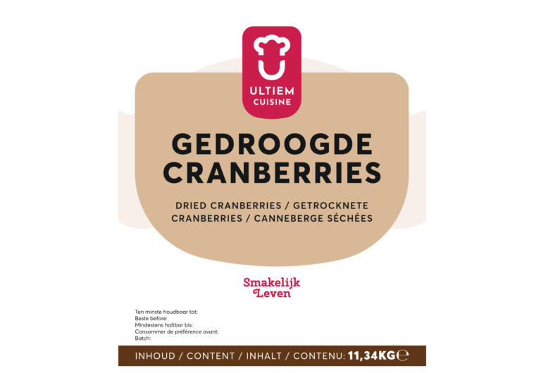 Cranberry gedroogd