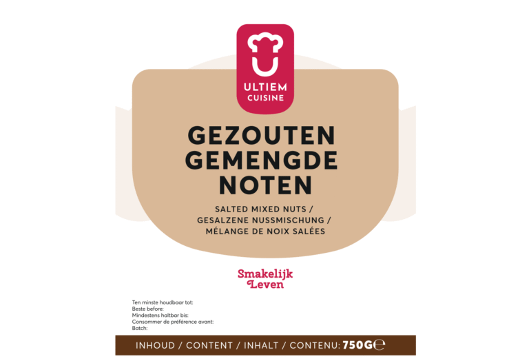 Gemengde noten gezouten