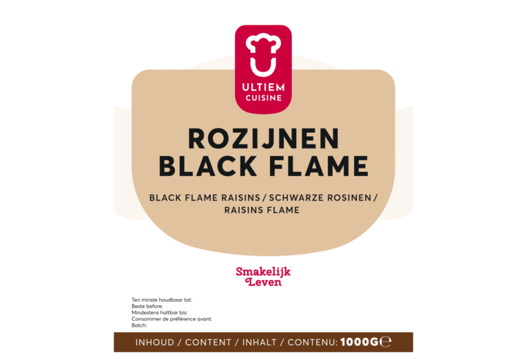 Black flame rozijnen
